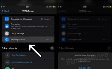WhatsApp está probando una función para crear grupos que "caducan". ¿Cómo funcionará?