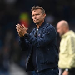 Los números del Leeds de Jesse Marsch que los ponen en zona de descenso