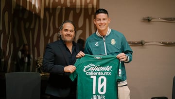 ¿Cuándo podría debutar James Rodríguez con León en la Liga MX?