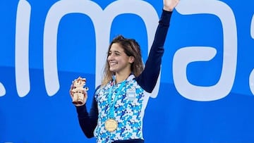Delfina Pignatiello deja la natación profesional