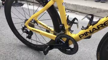 La bicicleta que Egan Bernal llevará al podio