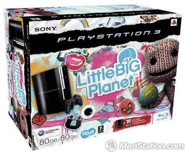 Pack bundle de PS3 con LittleBigPlanet
