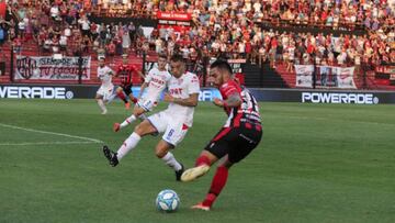 Patronato logr&oacute; tres puntos de enorme importancia ante Uni&oacute;n gracias a un gol del delantero uruguayo en el tramo final. Bou fue expulsado antes del descanso.