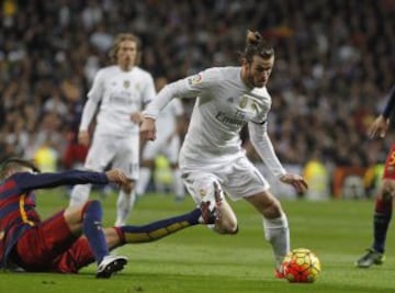 Gareth Bale, delantero y volante de Real Madrid.