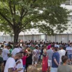 El Betis pide al público que adelante la entrada al estadio