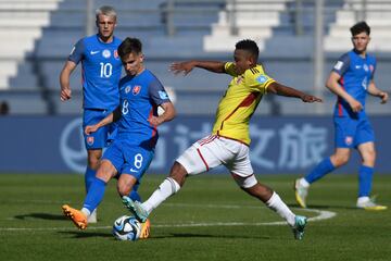 Imágenes del partido entre Colombia y Eslovaquia por los octavos de final del Mundial Sub 20 en el estadio San Juan del Bicentenario.