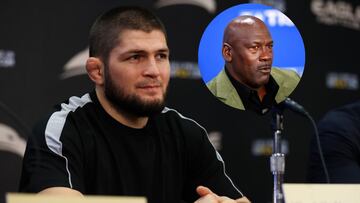 La particular oferta de Khabib Nurmagomedov para conocer a Michael Jordan: ¡°Te dar¨¦ tres ovejas¡±