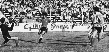 Colo Colo-Magallanes de 1973 en Santa Laura.