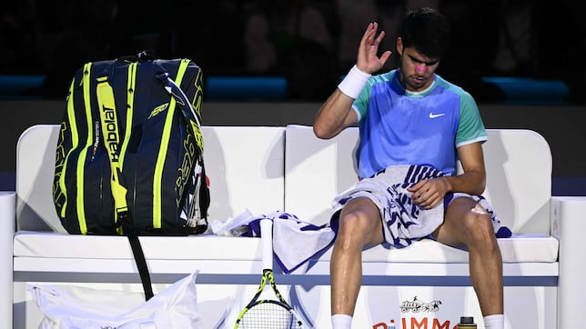 Carlos Alcaraz queda eliminado de las ATP Finals