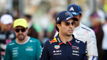 Formula One F1 - Abu Dhabi Grand Prix - Yas Marina Circuit, Abu Dhabi, United Arab Emirates - December 8, 2024 Red Bull's Sergio Perez before the race REUTERS/Hamad I Mohammed