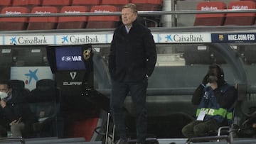 Koeman: "Hay que tener una lupa para señalar este fuera de juego"