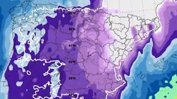 AEMET avisa de la llegada de una masa de aire ártico a España: zonas afectadas