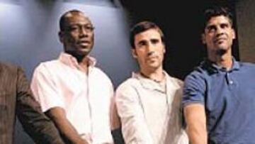 <b>SORTEO. </b>Representantes de Espanyol y Barça estuvieron presentes en el Auditori de Caixa Tarragona.