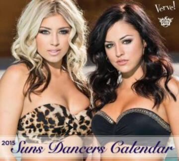 El calendario en bikini de las bellas cheerleaders de los Suns