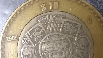 10 pesos moneda México