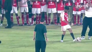 Messi shares awkward moment with Telangana Chief Minister during GOAT Tour