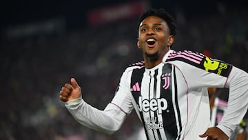 Cabal marcó su segundo gol con Juventus desde que llegó al club.