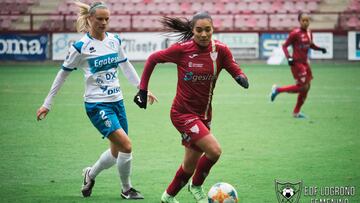 Neném, jugadora del Logroño.