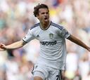 Brenden Aaronson marca su primer gol con Leeds United en la Premier