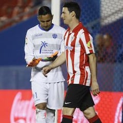 Keylor Navas jugó en el último partido en el viejo San Mamés