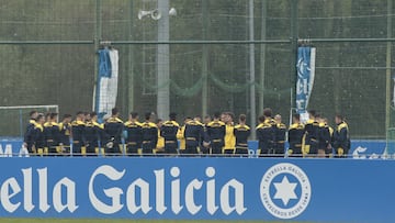 Entrenamiento Deportivo de La Coruña. charla Idiakez