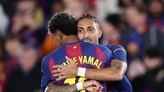 Aprobados y suspensos del Barça ante el Osasuna: Raphinha se abona al doblete