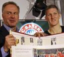 Rummenigge: "No vamos a vender a Schweinsteiger"