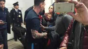 Messi, escupido en el aeropuerto de Tokio por un hincha de River