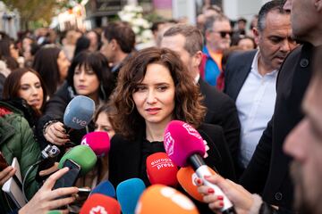 La presidenta de la Comunidad de Madrid, Isabel Díaz Ayuso.