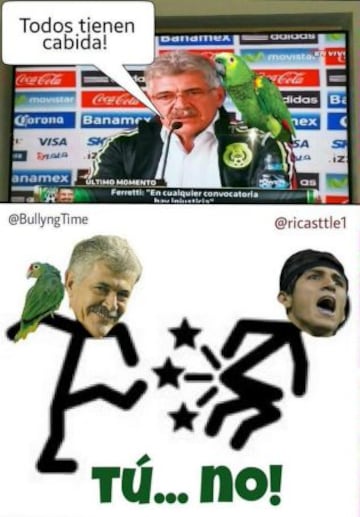 Tuca y los memes tras ser nombrado DT interino del Tri