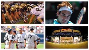 Las marcas más valiosas del mundo del deporte según la revista Forbes. Imágen: redes sociales