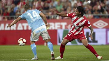 Lobotka, durante el último partido ante el Girona.