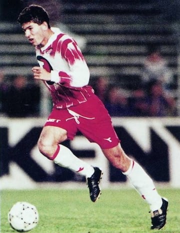 Zinedine Zidane, starting out at Cannes.