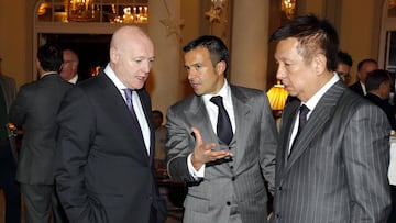 Jorge Mendes y Peter Lim.