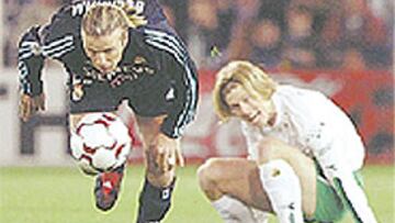 A Beckham empieza a pasarle factura la dura temporada del Real Madrid