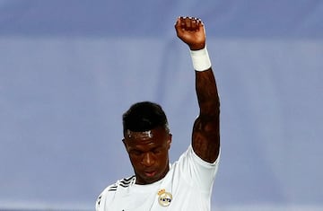 Vinicius marcó el 1-0.