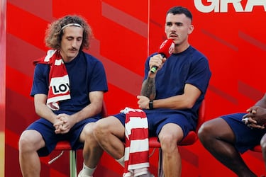 Póquer de presentaciones en el Granada: Bouldini, Sola, Gagnidze y Alcaraz