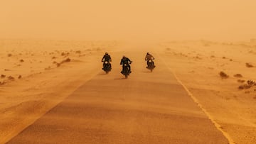 Los hermanos Costa por el desierto de Mauritania