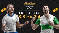 CD Tenerife vs. Elche CF: horario, TV, pronósticos, estadísticas y clasificación