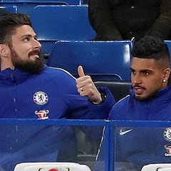 Giroud augura batalla con Morata en el ataque del Chelsea