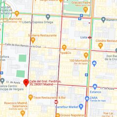 Dónde ha sido la explosión en Madrid: mapa de Ayala con General Pardiñas y cortes de tráfico