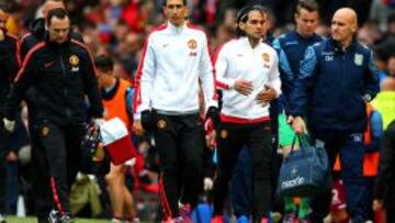 Di María, en su etapa del United.