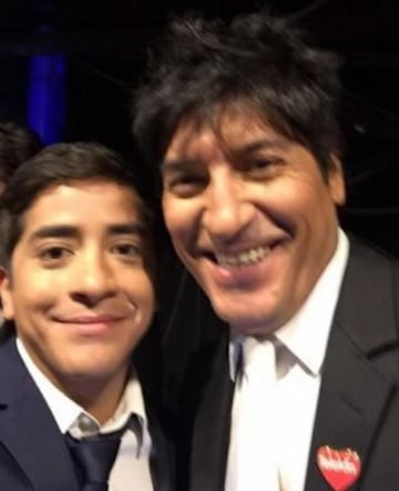 Iván Zamorano ha estado en la mayor parte de estas dos jornadas de Teletón.