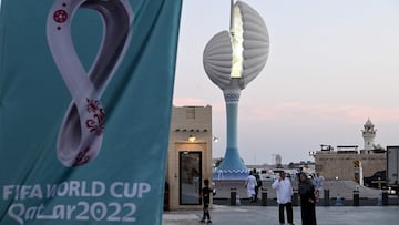 Doha, la capital de Qatar, y una de las ciudades que albergarán el Mundial 2022.