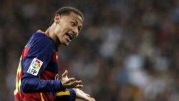 Neymar logró en el Bernabéu su gol 250 como profesional