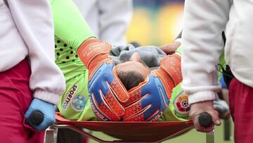Diego Lopez of RCD Espa–ol during spanish La Liga match between Levante UD vs RCD Espanyol at Ciutat de Valencia Stadium on March 04, 2018.