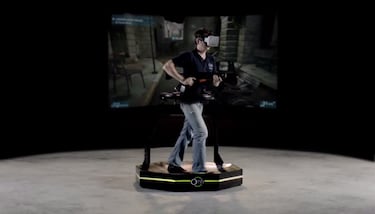 Realismo extremo en Counter Strike con Virtuix Omni