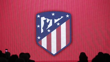 Nuevo escudo del Atlético de Madrid.