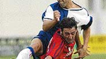 Prieto, en el partido de ayer.