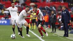 1x1 del Sevilla: Layún poco a poco mejora su rendimiento